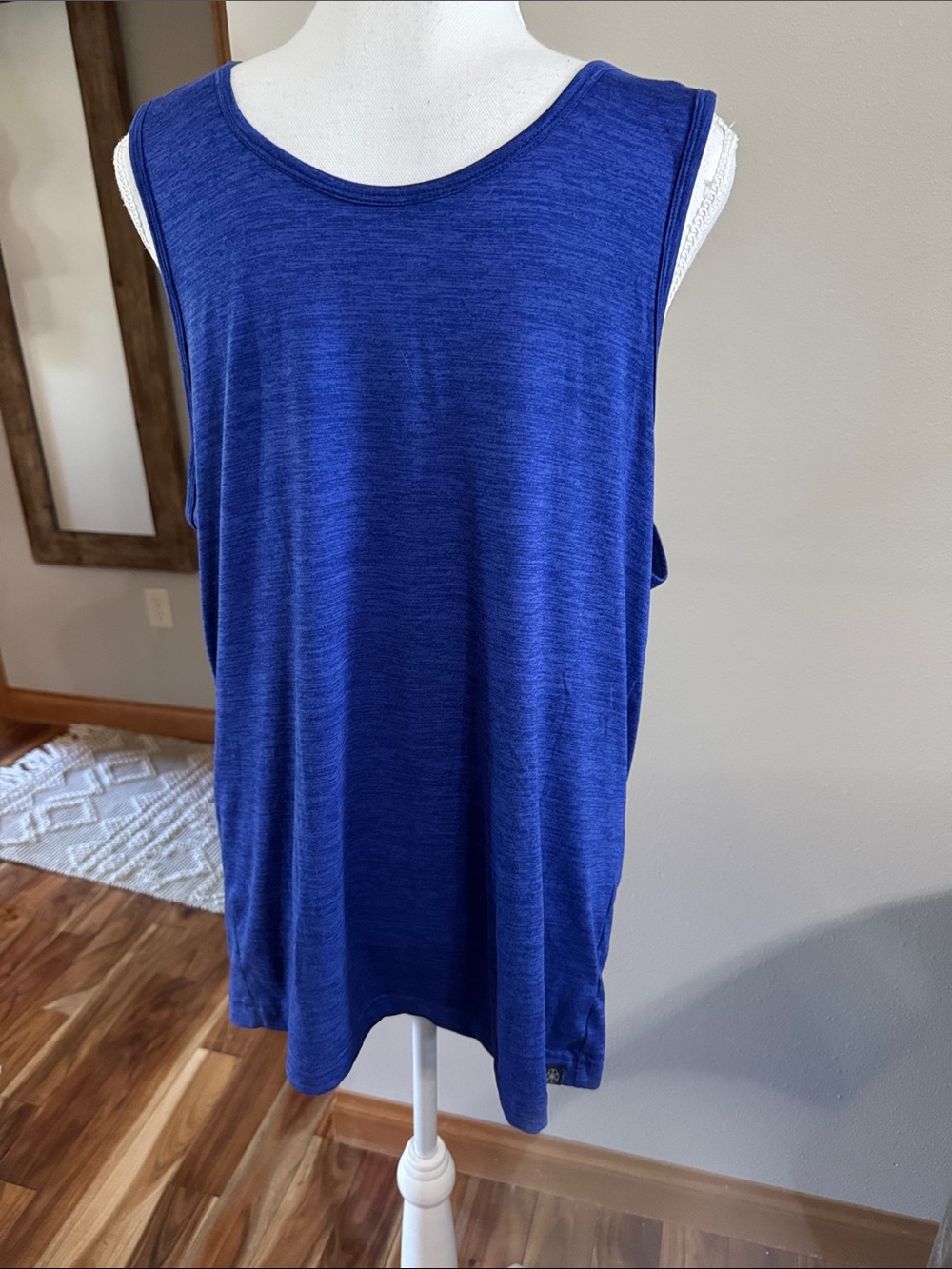 GAIAM Royal Blue Men’s Athletic Tank Top - Large